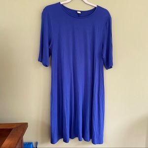 Old Navy Blue t-shirt dress Size L